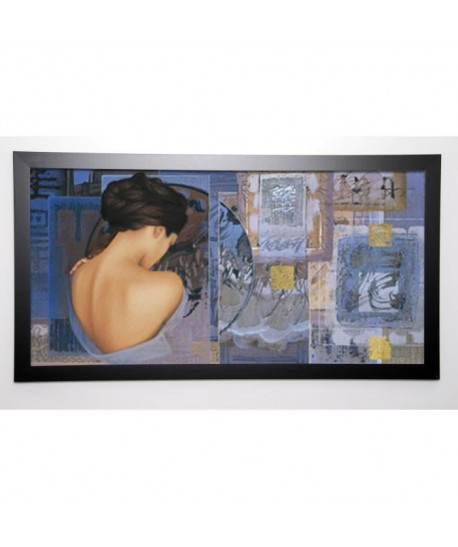 GRAUX DAVID Image encadrée Bleu a l\'âme 57x107 cm Bleu