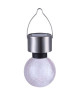 Globo Lighting Ampoule solaire inox  Plastique craquelé translucide  IP44