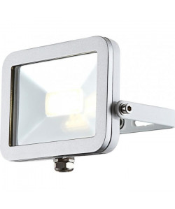 GLOBO LIGHTING Projecteur extérieur aluminium fonte gris métallisé blanc  Verre translucide