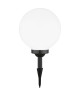 GLOBO LIGHTING Globe extérieur Plastique noir  Plastique blanc