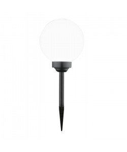 GLOBO LIGHTING Globe extérieur Plastique noir  Plastique blanc