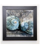 HAASE Image encadrée Blue Ocean Shells 37x37 cm Gris