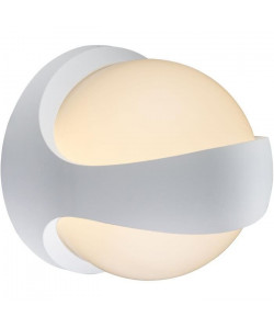 GLOBO LIGHTING Applique aluminium blanc  Polycarbonate