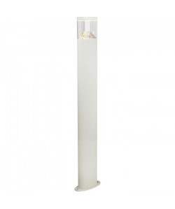 Globo Lighting Colonne extérieure inox blanc  Plastique translucide  IP44