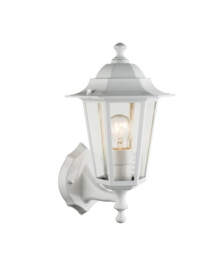 Globo Lighting Applique extérieure aluminium fonte blanc  Verre translucide  IP44