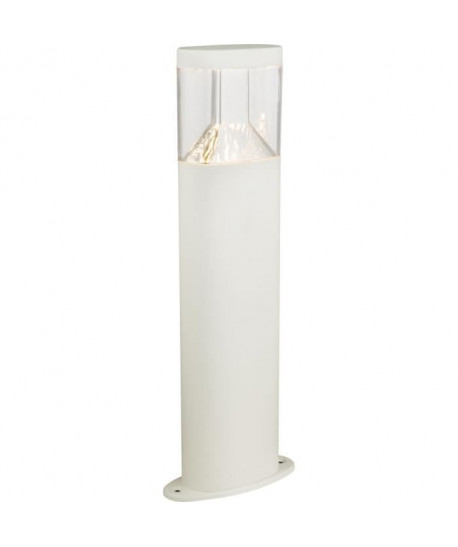 Globo Lighting Borne extérieure inox blanc  Plastique translucide  IP44