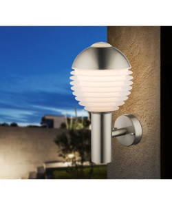 GLOBO LIGHTING Applique extérieure inox  Plastique opal