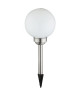 Globo Lighting Globe solaire inox  Plastique blanc  IP44