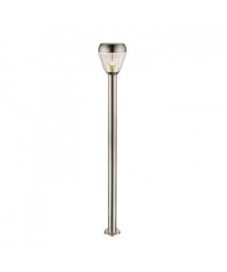 GLOBO LIGHTING Colonne extérieure inox  Verre translucide