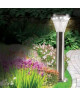 Lampe solaire de jardin LED  Métal  Ř14 cm