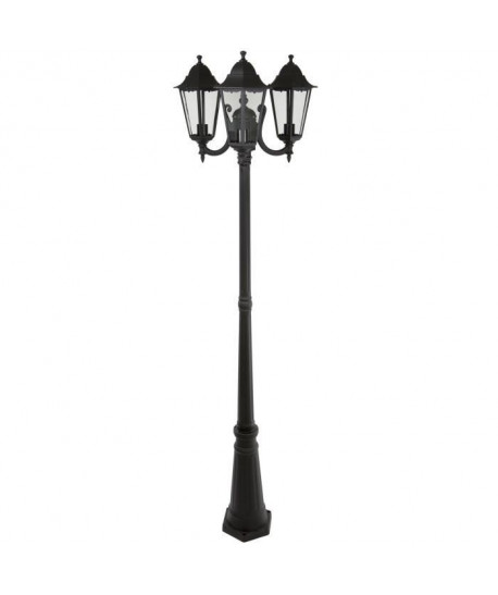 SMARTWARES Lampadaire extérieure Classico trio CLAS5000.036 Ranex 220 cm