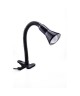 Lampe pince de bureau hauteur 32 cm E14 40W noir