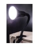 Lampe pince de bureau hauteur 32 cm E14 40W noir