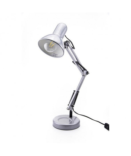 Lampe de bureau articulée Arquitecto E27 40W argent