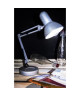 Lampe de bureau articulée Arquitecto E27 40W argent