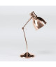 Lampe de bureau en métal chromé vintage  E14 18 W  11x15x45 cm