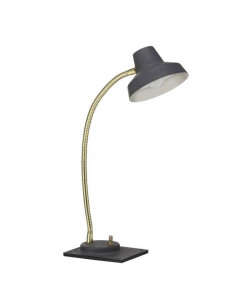 Lampe en métal  Ř 14 H 35 cm  Noir