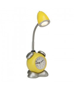 BRILLIANT Lampe de chevet Pharrell avec horloge  Jaune