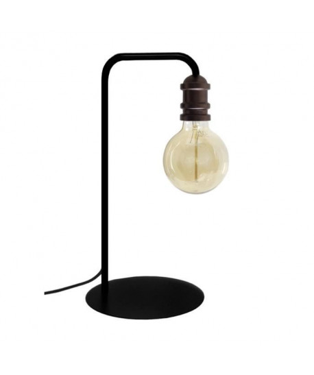 Lampe a poser Norwich pour ampoule décorative  Noir / Bronze  E27