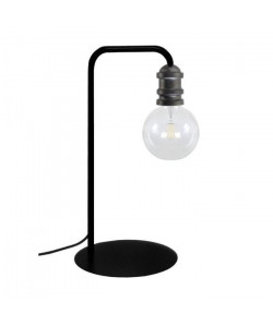 Lampe a poser Norwich  Ampoule décorative  Noir anthracite  E27 40W