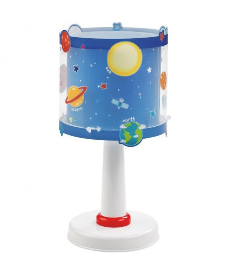 Lampe a poser enfant Planets  Bleu