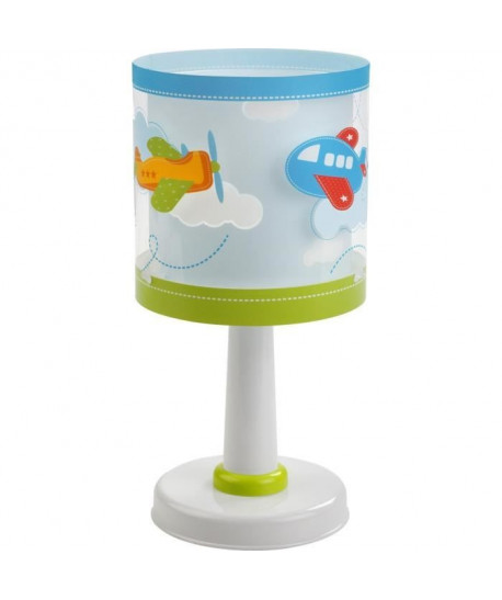 Lampe a poser enfant Baby planes  Vert