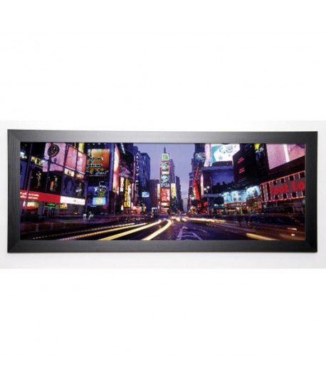 INTERLITHO Image encadrée Times Square by Night 40x102 cm Multicolore