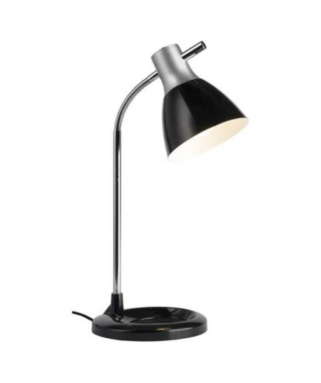 Lampe de bureau orientable E27 40W Noir