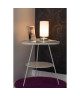 BRILLIANT Lampe a poser Clarie  Blanc