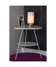 BRILLIANT Lampe a poser Clarie  Blanc