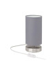 BRILLIANT Lampe a poser Clarie  Gris