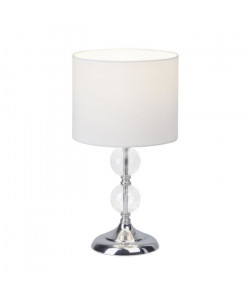 BRILLIANT Lampe a poser Rom  Blanc