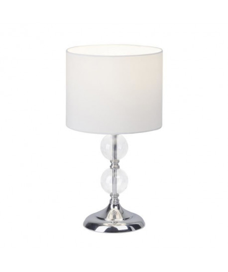 BRILLIANT Lampe a poser Rom  Blanc