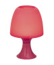 Lampe a poser/chevet LED Managua hauteur 25 cm Ř16 cm 2,5W rouge