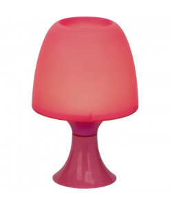 Lampe a poser/chevet LED Managua hauteur 25 cm Ř16 cm 2,5W rouge