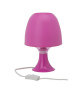 Lampe a poser/chevet LED Managua hauteur 25 cm Ř16 cm 2,5W rouge