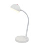 BRILLIANT Lampe de bureau Aylin flexible avec interrupteur sur tete  Blanc