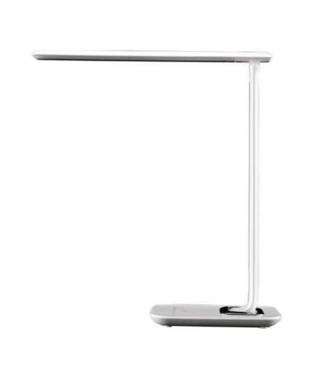 BRILLIANT Lampe de bureau Nadim tactile avec port USB  Blanc