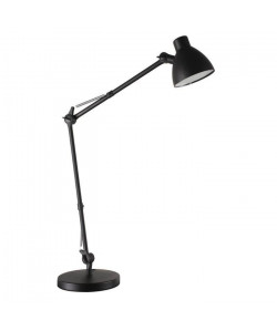 TYLER Lampe de bureau LED L18 x H37 cm Noir