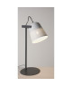 JUSTIN Lampe a poser bicolore 48,5 cm E14 40W blanc