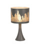 NEW YORK Lampe a poser E14 40W gris