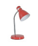 ALIBI Lampe de bureau en métal  L 14,5 x H 38 cm  Rouge