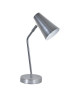 CHARLIE Lampe en métal  L 12 x H 40,5 cm  Gris argenté