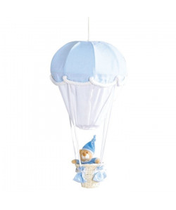 DOMIVA Lampe montgolfiere  Ciel et Blanc