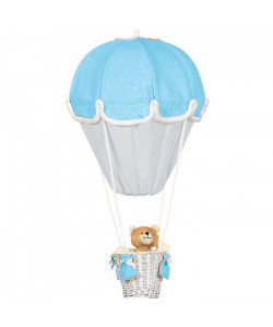 DOMIVA Lampe montgolfiere  Turquoise et Perle