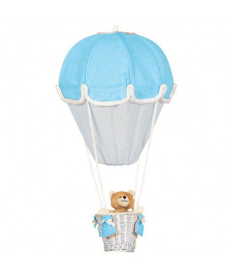 DOMIVA Lampe montgolfiere  Turquoise et Perle