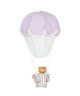 DOMIVA Lampe montgolfiere  Parme et Blanc