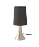 Lampe de chevet tactile avec abatjour noir  H28 cm