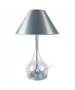 TREVISO Lampe a poser pied acier 40x40x70 cm  Aluminium