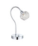 GLOBO Lampe a poser chrome L18 x l10 x h27 cm